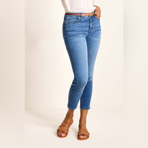 Tommy Bahama Denim - Tommy Bahama Indigo Palms™ Size 10/28 High-Rise Skinny Ankle Jean Style SW121109
